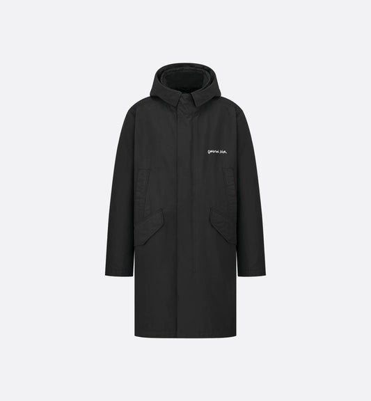 Christian Dior Tag Hooded Parka