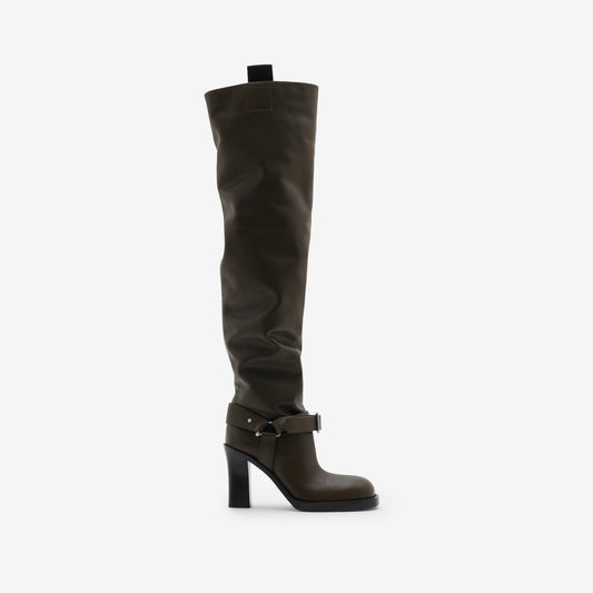 Leather Soft Stirrup Boots