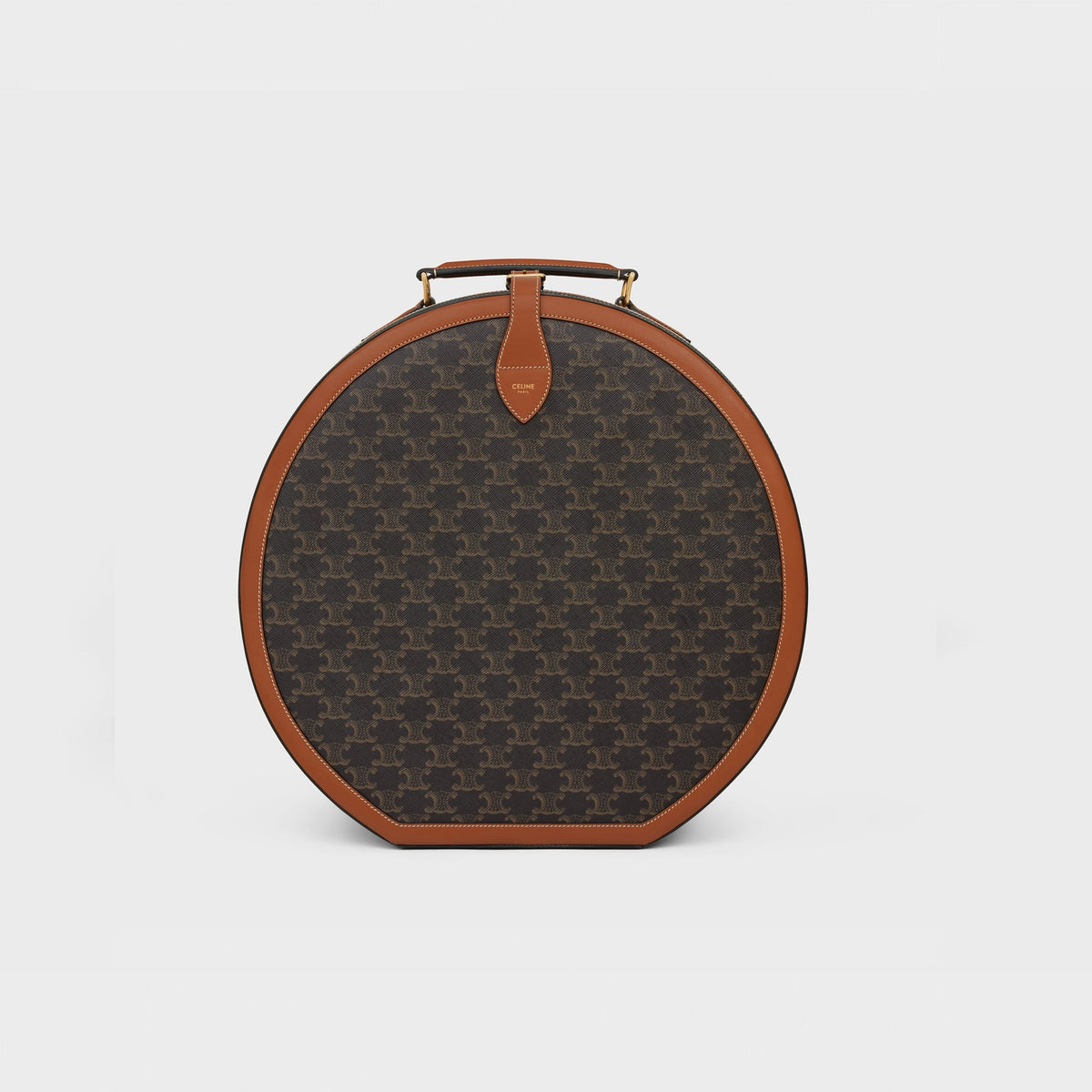 Fedora Case In Triomphe Canvas And Calfskin