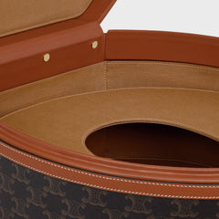 Fedora Case In Triomphe Canvas And Calfskin