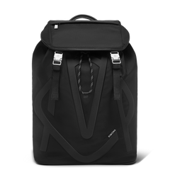 Signature Nylon Flap Backpack Large