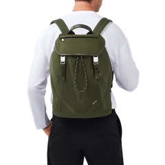 Signature Nylon Flap Backpack Large