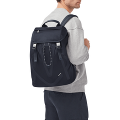 Signature Nylon Flap Backpack Large