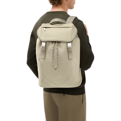 Signature Nylon Flap Backpack Large