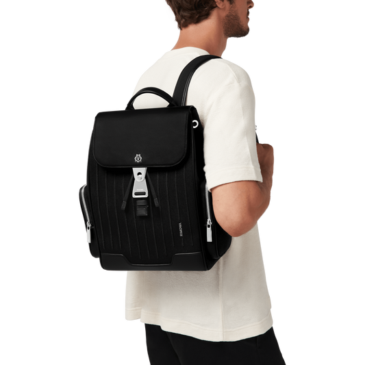 Never Still Canvas Flap Backpack Small