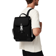 Never Still Canvas Flap Backpack Small