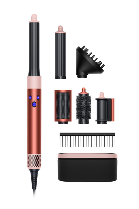 Dyson Airwrap™ Multi-styler And Dryer Complete Long Diffuse In Strawberry Bronze And Blush