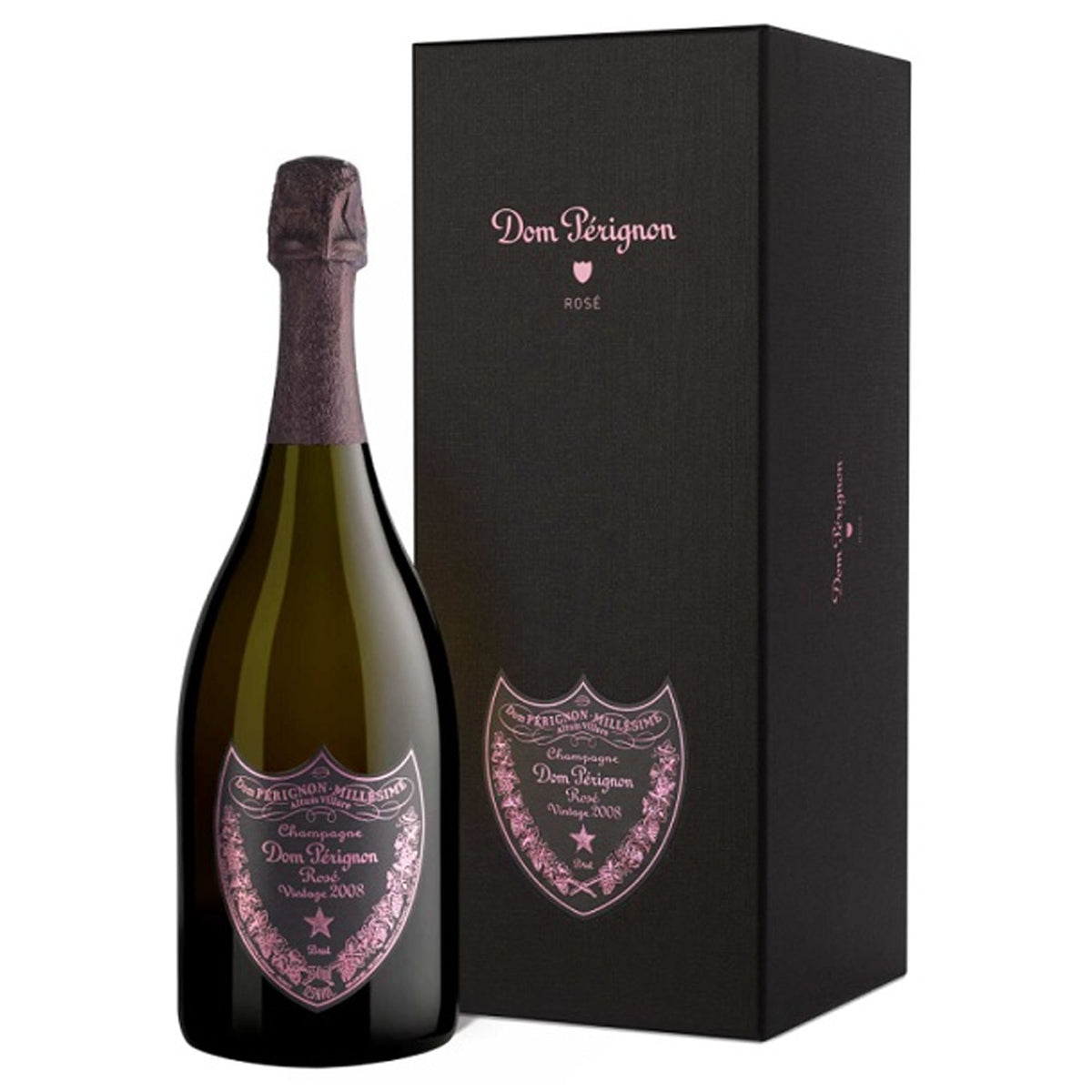 Dom Pérignon Vintage Rosé Bottle Gift Box