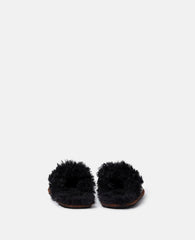 Ryder Backless Vegan Plush Teddy-Lined Loafers