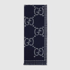 Check GG Wool Scarf