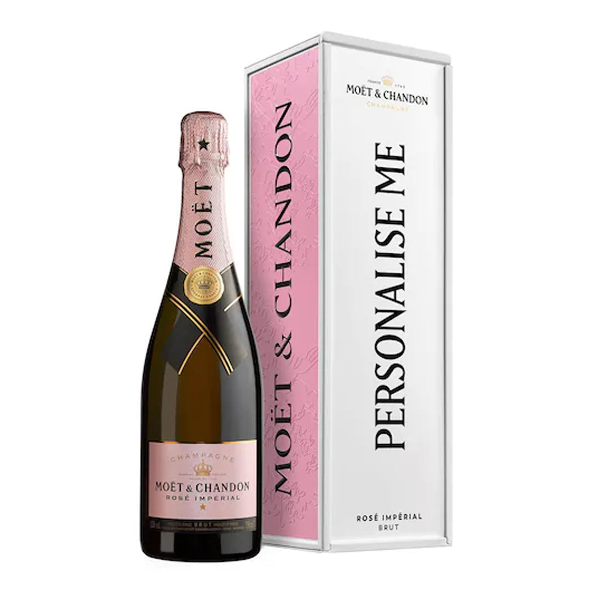 Moët & Chandon Rosé Impérial Classic Bespoke Metal Gift Tin