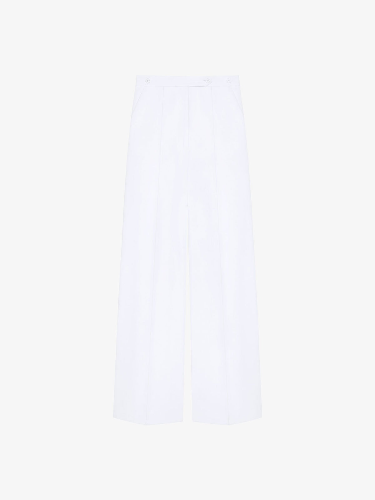 Pleated Pants In Cotton