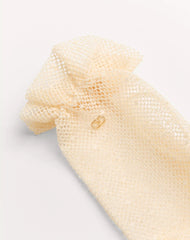 Vlogo Signature Gloves In Cotton And Tulle