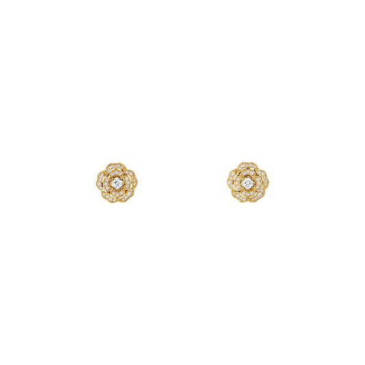 Bouton De Camélia Transformable Earrings