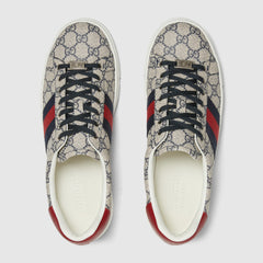 Men's Gucci Ace Sneaker With Web