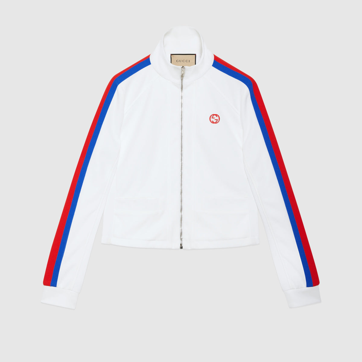 Technical Jersey Zip Jacket With Web