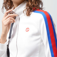 Technical Jersey Zip Jacket With Web