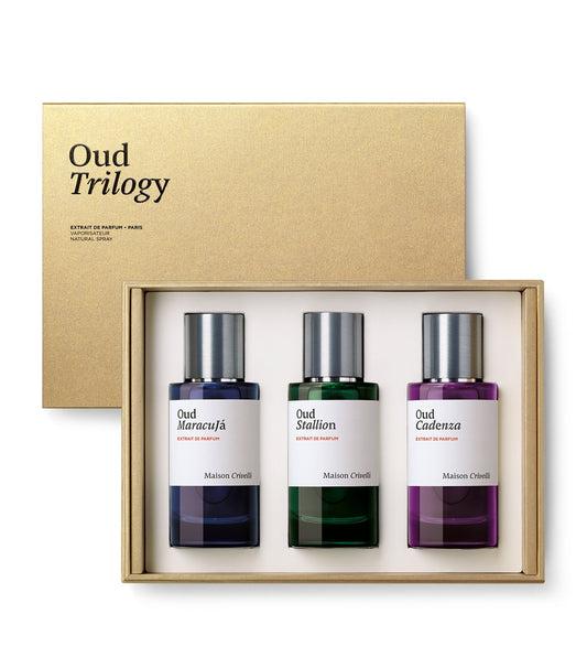 Maison Crivelli Oud Trilogy Fragrance Gift Set (3 x 50ml)