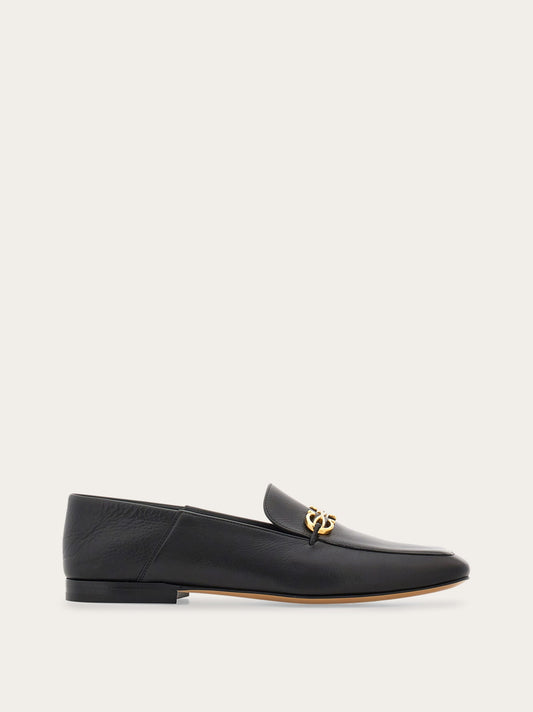 Loafer With Gancini Ornament