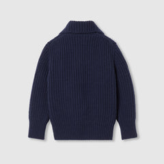 Children's Rib Stitch Wool Sweater