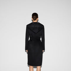 Reversible GG Silk Wool Blend Coat