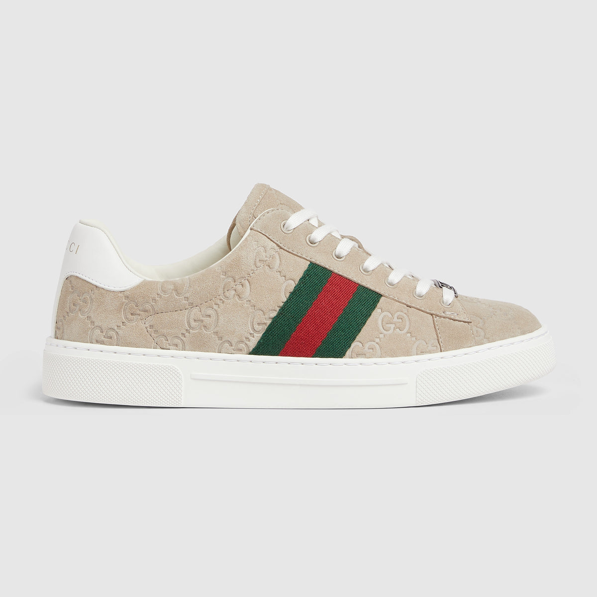 Women's Gucci Ace Sneaker With Web