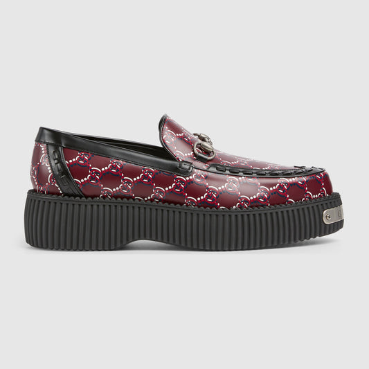 Men's Gucci Horsebit GG Creeper Loafer