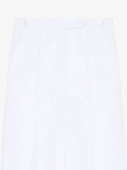 Pleated Pants In Cotton