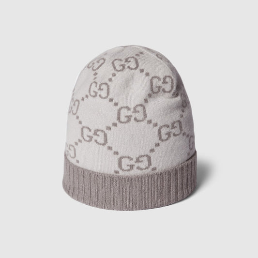 GG Cashmere Jacquard Hat