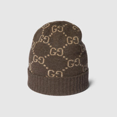 GG Cashmere Jacquard Hat