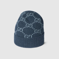 GG Cashmere Jacquard Hat