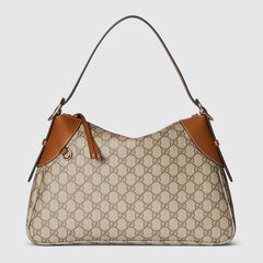 GG Emblem Large Shoulder Bag