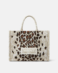 Wild Leopard Athena Medium Tote Bag