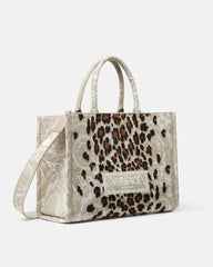 Wild Leopard Athena Medium Tote Bag