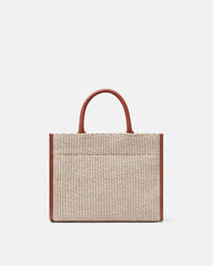 Athena Raffia Small Tote Bag