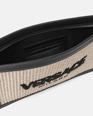 Versace Milano Raffia Pouch