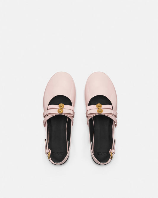 Gianni Ribbon Kids Slingback Ballerinas