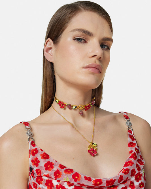 Strawberry Garden Choker