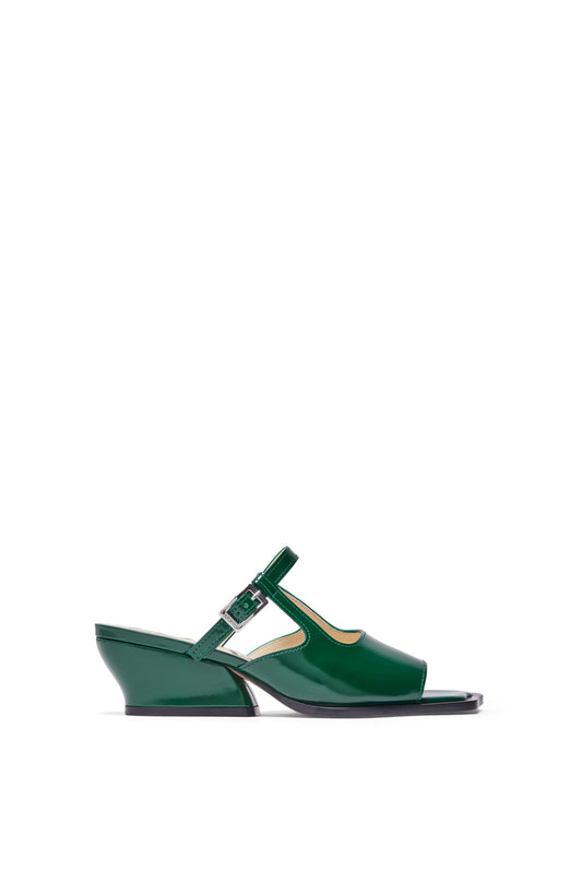 Onda Open-Toe Mule In Brushed Calfskin