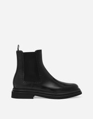 Brushed Calfskin Ankle Boots