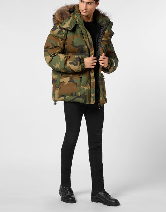 Puffered Jacket Camouflage