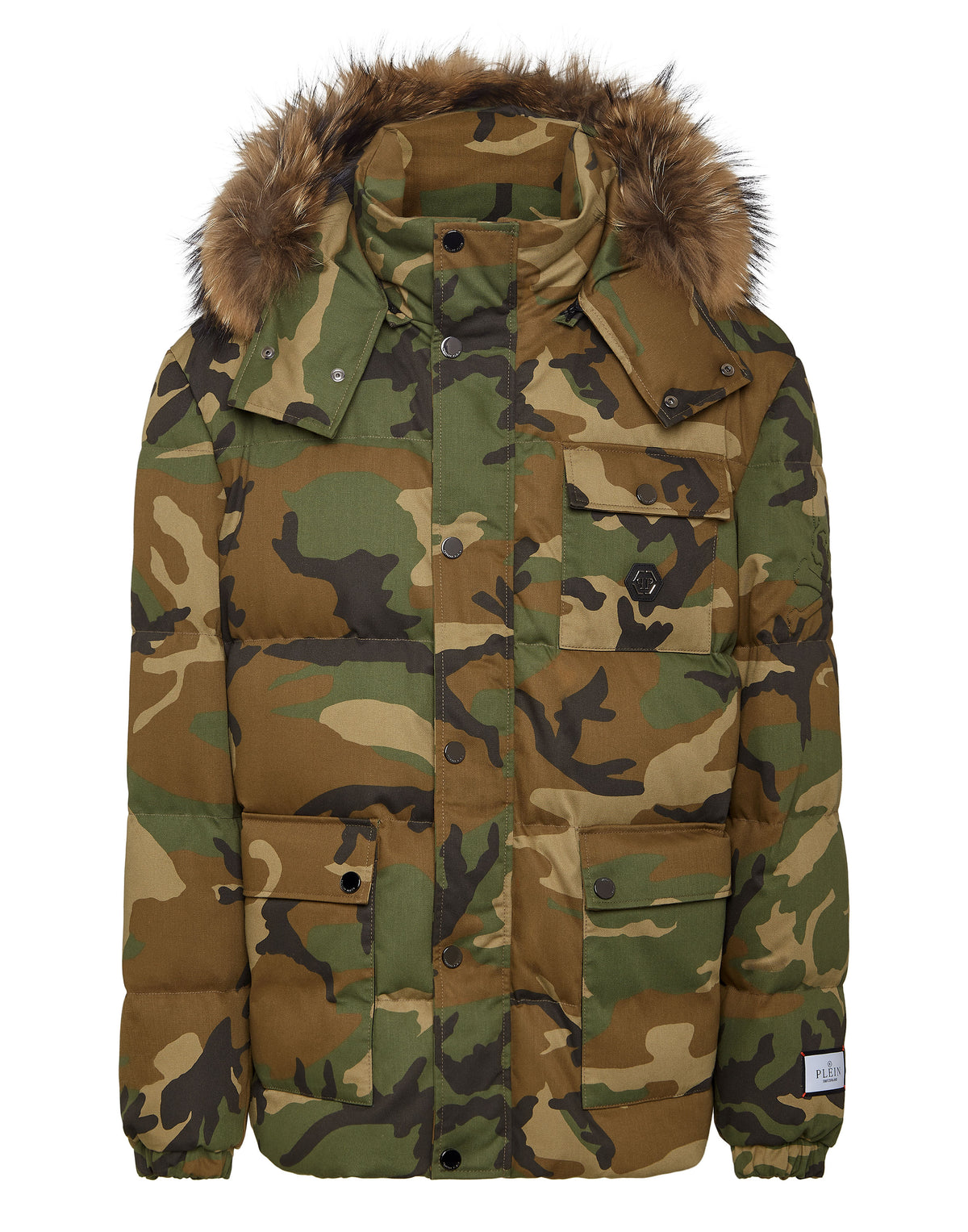 Puffered Jacket Camouflage