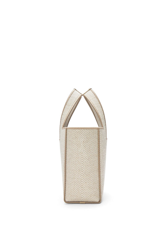 Small LOEWE Font Tote In Jacquard Canvas