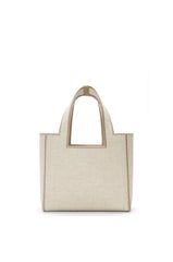 Small LOEWE Font Tote In Jacquard Canvas