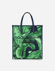 Small Printed Canvas Shopper