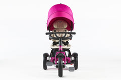 Bentley 6 in 1 Stroller Trike- Fuchsia Pink