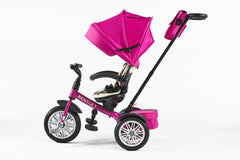 Bentley 6 in 1 Stroller Trike- Fuchsia Pink