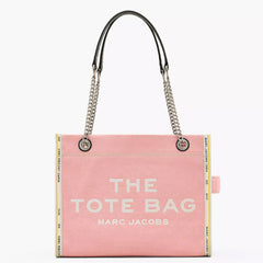 The Denim Chain Medium Tote Bag