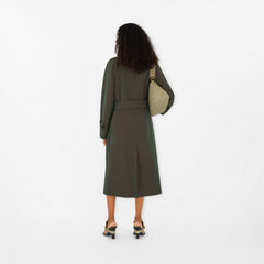 Long Gabardine Car Coat