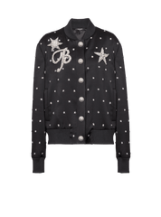 Stars embroidered bomber jacket